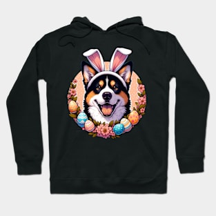 Slovensky Kopov Celebrates Easter with Bunny Ears Hoodie